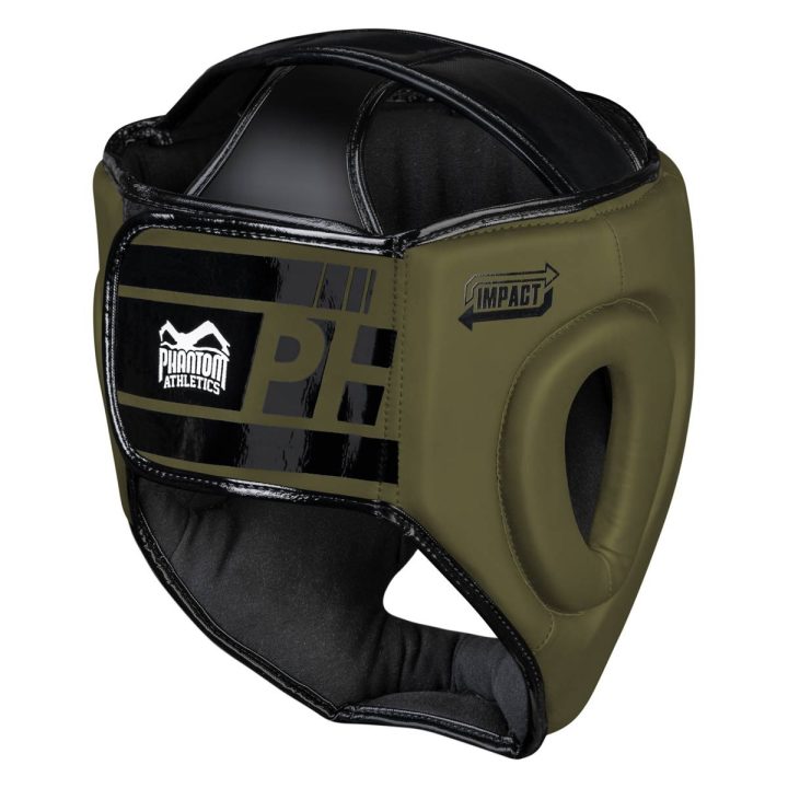 Боксерський шолом Phantom APEX Full Face Army Green (капа в подарунок) - Зображення 3