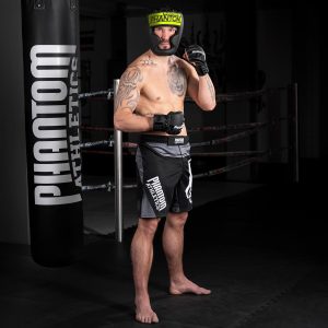 Боксерський шолом Phantom APEX Full Face Neon One Size Black/Yellow (капа в подарунок) - Зображення 7
