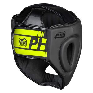 Боксерський шолом Phantom APEX Full Face Neon One Size Black/Yellow (капа в подарунок) - Зображення 3