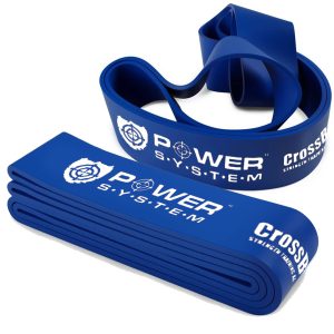 Еспандер-петля (гумка для фітнесу і кроссфіту) Power System PS-4054 CrossFit Level 4 Blue (опір 22-50 кг) - Зображення 3