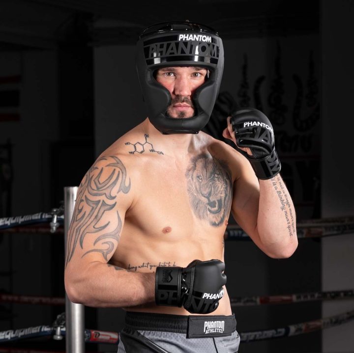 Боксерський шолом Phantom APEX Full Face Black (капа в подарунок) - Зображення 7