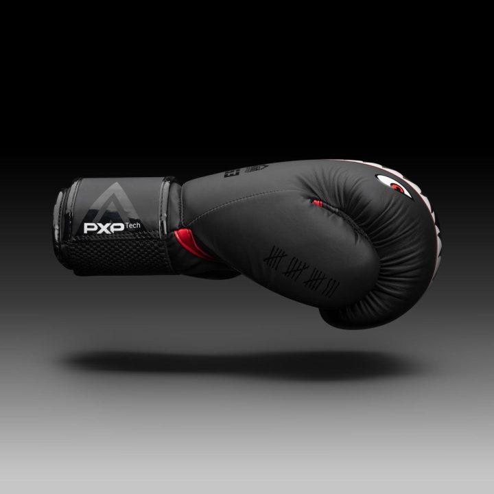 Боксерські рукавиці Phantom Fight Squad Schwarz Black 14 унцій (Бинти 4м. в подарунок) - Зображення 8