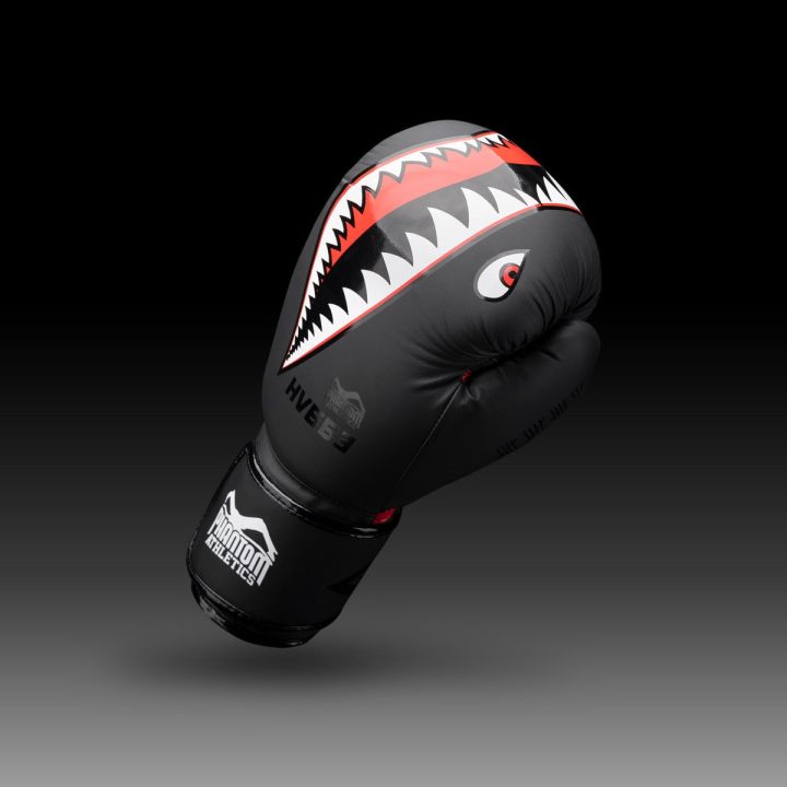 Боксерські рукавиці Phantom Fight Squad Schwarz Black 14 унцій (Бинти 4м. в подарунок) - Зображення 10