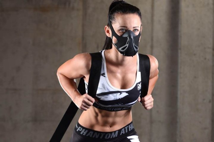 Маска для тренування дихання Phantom Training Mask Black M - Зображення 6