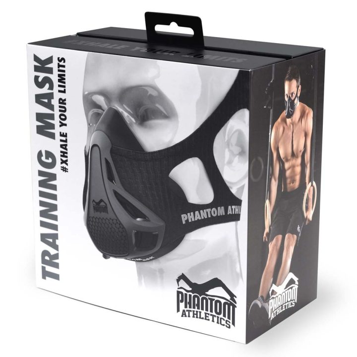 Маска для тренування дихання Phantom Training Mask Black M - Зображення 3