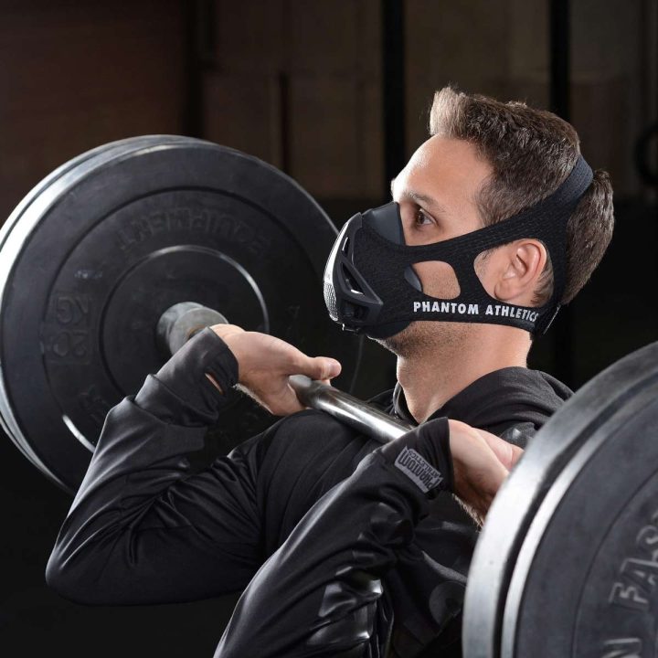 Маска для тренування дихання Phantom Training Mask Black M - Зображення 7