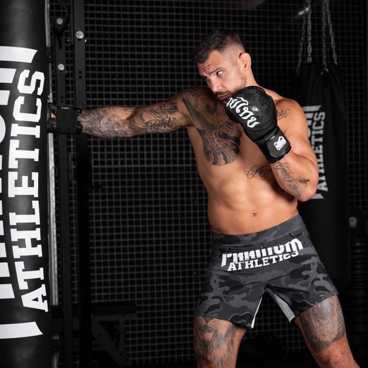 Боксерські рукавиці Phantom Muay Thai Black 10 унцій (бинти в подарунок) - Зображення 4