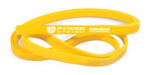 Еспандер-петля (гумка для фітнесу і кроссфіту) Power System PS-4051 CrossFit Level 1 Yellow (опір 4-25 кг) - Зображення 5