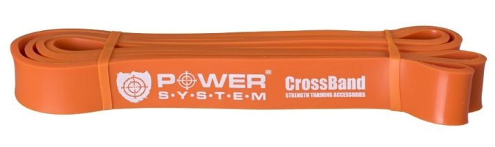 Еспандер-петля (гумка для фітнесу і кроссфіту) Power System PS-4052 CrossFit Level 2 Orange (опір 10-35 кг) - Зображення 2
