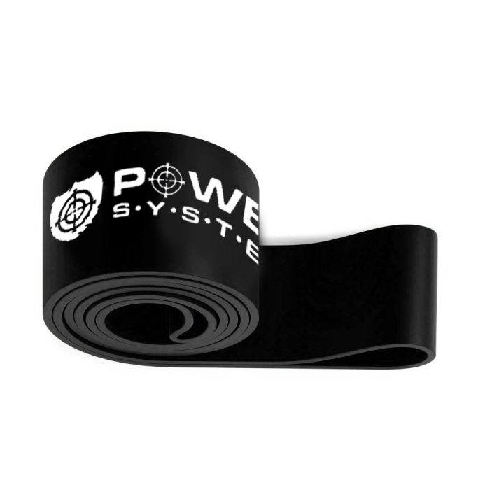 Еспандер-петля (гумка для фітнесу і кроссфіту) Power System PS-4055 CrossFit Level 5 Black (опір 25-65 кг) - Зображення 3