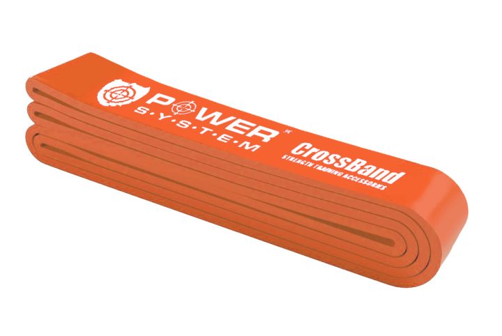 Еспандер-петля (гумка для фітнесу і кроссфіту) Power System PS-4052 CrossFit Level 2 Orange (опір 10-35 кг) - Зображення 4