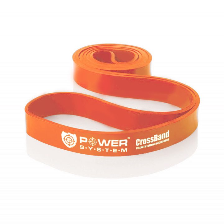 Еспандер-петля (гумка для фітнесу і кроссфіту) Power System PS-4052 CrossFit Level 2 Orange (опір 10-35 кг) - Зображення 3