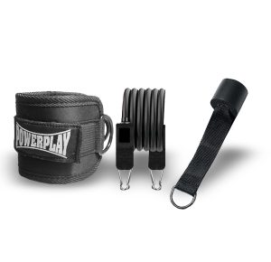 Манжета для тяги PowerPlay 4334 Ankle Strap Чорна - Зображення 2