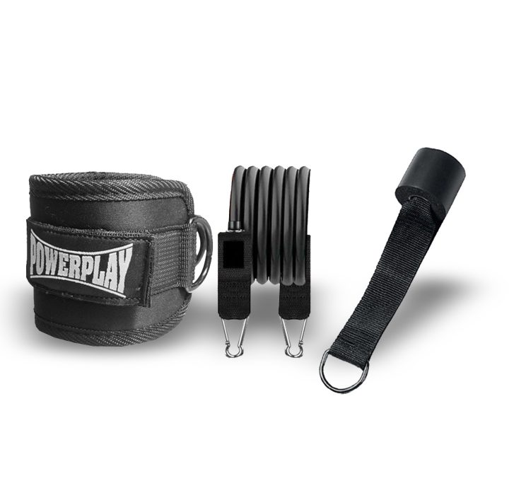 Манжета для тяги PowerPlay 4334 Ankle Strap Чорна - Зображення 2