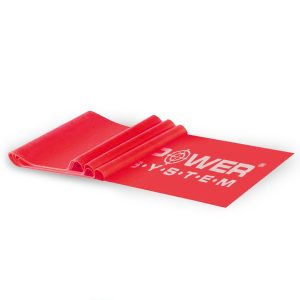 Стрічка-еспандер для спорту та реабілітації Power System PS-4122 Flat Stretch Band Level 2 Red (15-25кг.) - Зображення 10