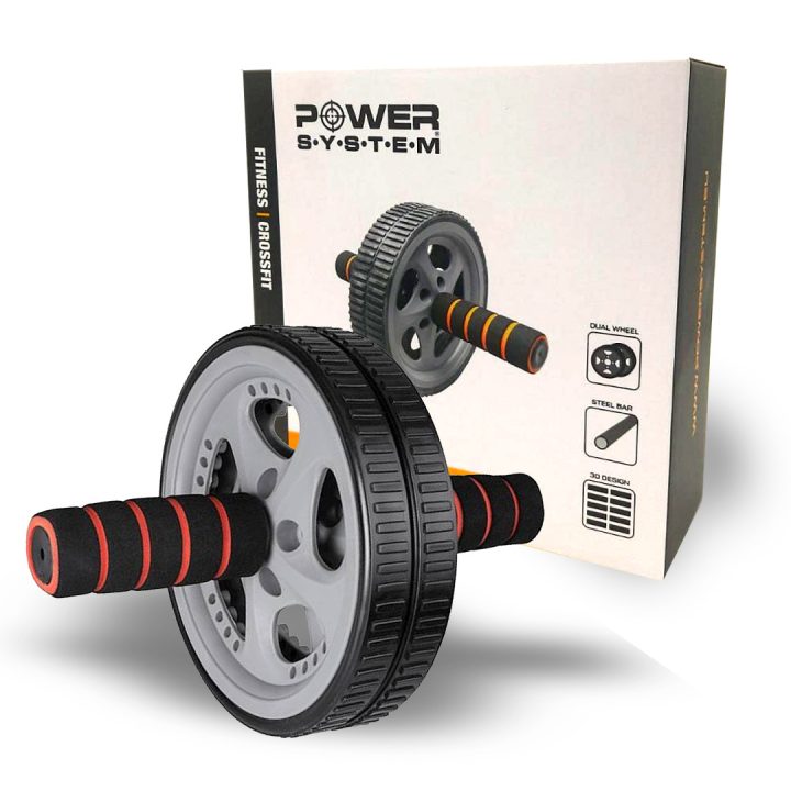 Колесо для преса Power System PS-4006 Power Ab Wheel Grey/Black - Зображення 5