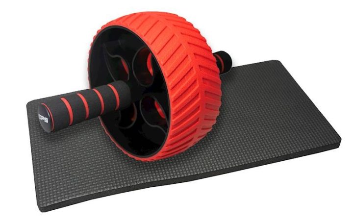 Колесо для преса Power System PS-4107 Full Grip AB Red + килимок Red/Black - Зображення 4