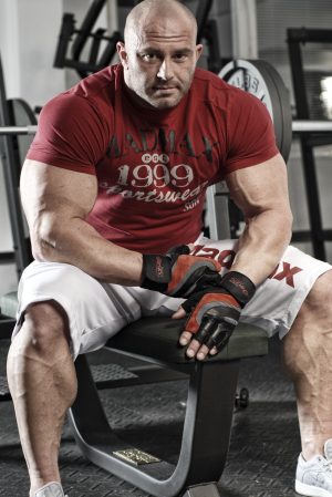 Рукавички для фітнесу MadMax MFG-568 Extreme 2nd edition Black/Red XL - Зображення 10