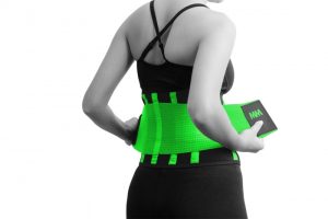 Пояс компресійний MadMax MFA-277 Slimming belt Black/neon green L - Зображення 1