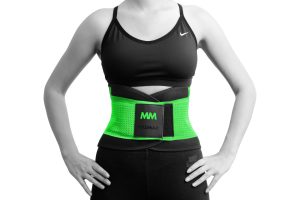 Пояс компресійний MadMax MFA-277 Slimming belt Black/neon green L - Зображення 2