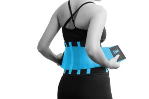 Пояс компресійний MadMax MFA-277 Slimming belt Black/turquoise S - Зображення 1