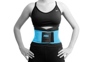 Пояс компресійний MadMax MFA-277 Slimming belt Black/turquoise S - Зображення 2