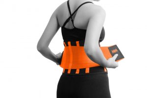 Пояс компресійний MadMax MFA-277 Slimming belt Black/neon orange S - Зображення 1