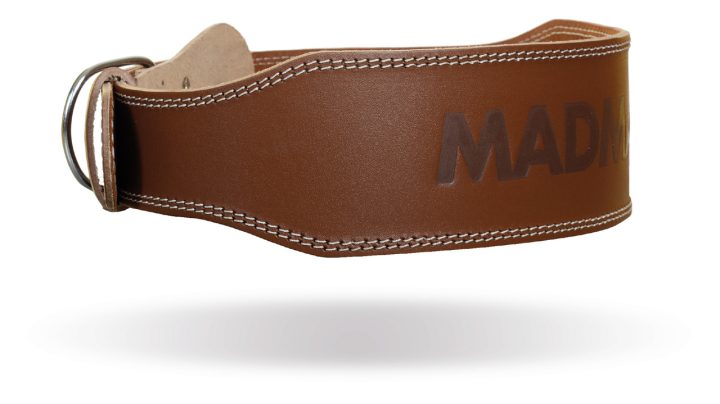 Пояс для важкої атлетики MadMax MFB-246 Full leather шкіряний Chocolate brown L - Зображення 10