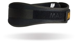 Пояс для важкої атлетики MadMax MFB-313 Body Conform неопреновий Black XXL - Зображення 10