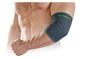 Налокітник MadMax MFA-293 Zahoprene Elbow Support Dark Grey/Green (1шт.) M - Зображення 1