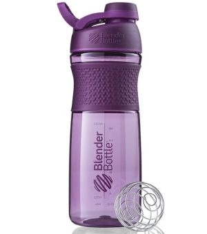 Шейкер спортивний (пляшка) BlenderBottle SportMixer Twist 28oz/820ml Plum - Зображення 1