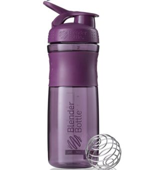 Шейкер спортивний (пляшка) BlenderBottle SportMixer Flip 28oz/820ml Plum - Зображення 2