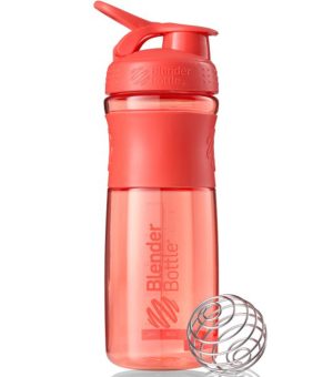Шейкер спортивний (пляшка) BlenderBottle SportMixer Flip 28oz/820ml Coral - Зображення 2