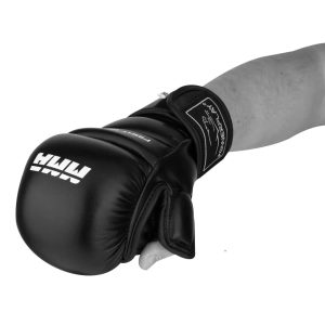 Рукавиці для MMA PowerPlay 3026 Чорні M - Зображення 7