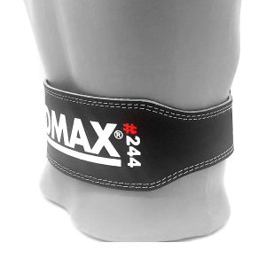 Пояс для важкої атлетики MadMax MFB-244 Sandwich шкіряний Black M - Зображення 9