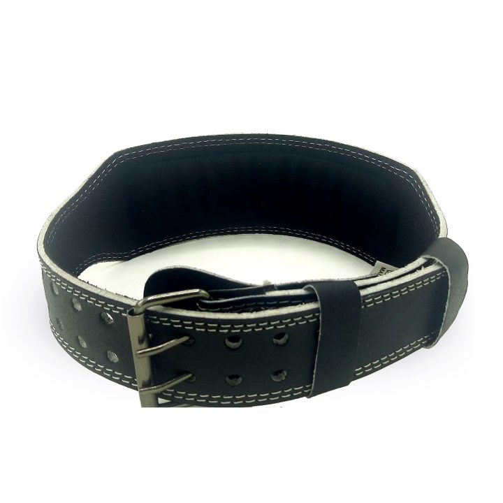 Пояс для важкої атлетики MadMax MFB-244 Sandwich шкіряний Black S - Зображення 7