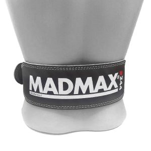 Пояс для важкої атлетики MadMax MFB-244 Sandwich шкіряний Black XXL - Зображення 8