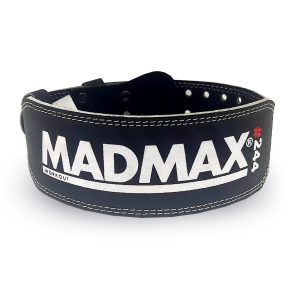 Пояс для важкої атлетики MadMax MFB-244 Sandwich шкіряний Black M - Зображення 6