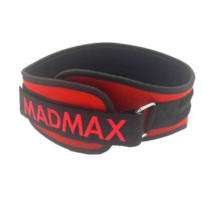 Пояс для важкої атлетики MadMax MFB-421 Simply the Best неопреновий Red XXL - Зображення 3