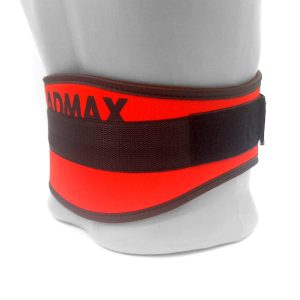 Пояс для важкої атлетики MadMax MFB-421 Simply the Best неопреновий Red XXL - Зображення 7