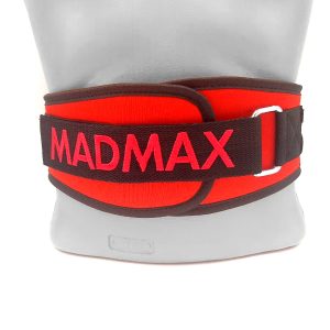 Пояс для важкої атлетики MadMax MFB-421 Simply the Best неопреновий Red XXL - Зображення 4