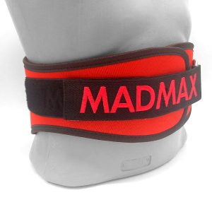 Пояс для важкої атлетики MadMax MFB-421 Simply the Best неопреновий Red XXL - Зображення 5
