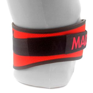 Пояс для важкої атлетики MadMax MFB-421 Simply the Best неопреновий Red XXL - Зображення 6