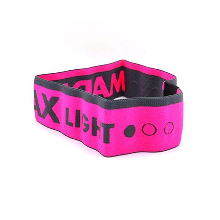 Набір тканевих гумок для фітнесу та спорту MadMax MFA-305 Hiploop set 3 pcs. Grey/Pink - Зображення 4
