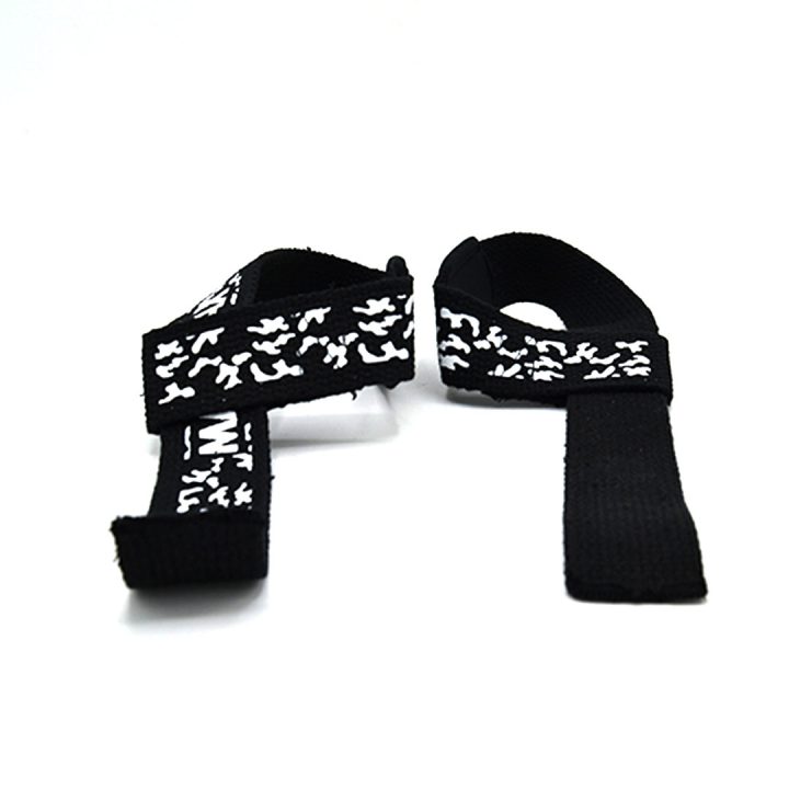 Лямки для тяги MadMax Camo Power Wrist Straps Camo/White - Зображення 4