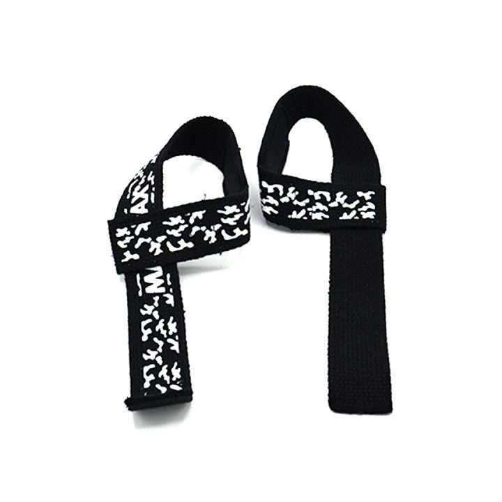 Лямки для тяги MadMax Camo Power Wrist Straps Camo/White - Зображення 3