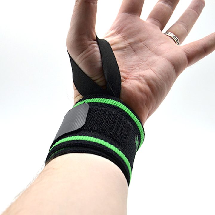 Кистьові бинти MadMax MFA-298 Wrist Wraps 18" Black/Green (пара) - Зображення 10