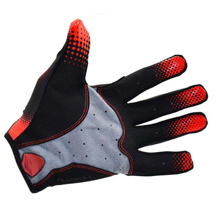 Рукавички для фітнесу MadMax MXG-101 X Gloves Black/Grey/Red M - Зображення 3