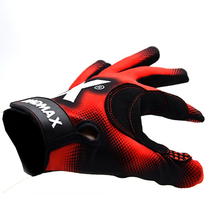 Рукавички для фітнесу MadMax MXG-101 X Gloves Black/Grey/Red XL - Зображення 2