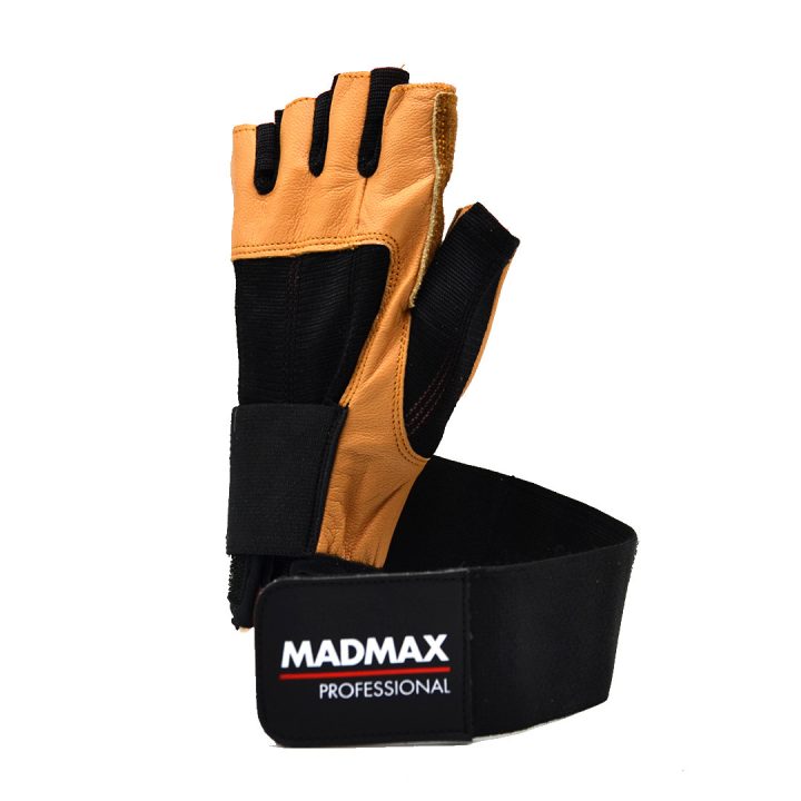 Рукавички для фітнесу MadMax MFG-269 Professional Brown XL - Зображення 2